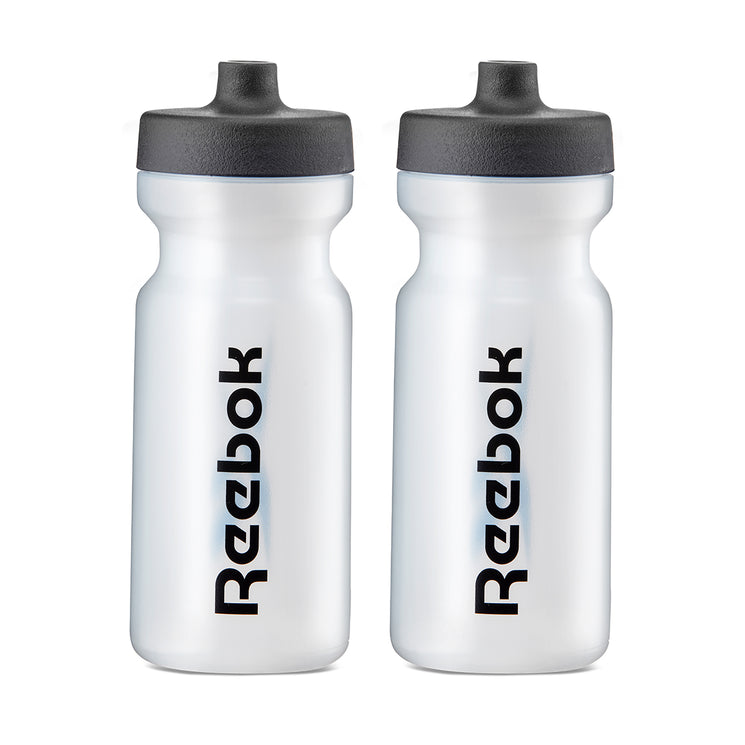 Water Bottle (500ml, Clear) Pack of 2