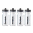 Water Bottle (500ml, Clear) Pack of 4